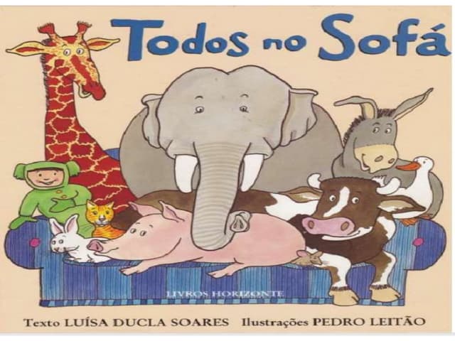 Todos no sofá  livro