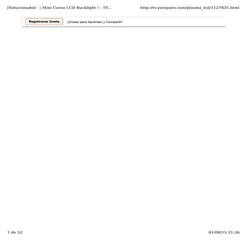 Todo sobre el backlight de las pantallas