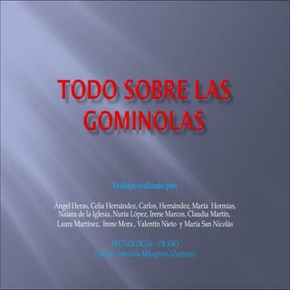 Todo sobre las gominolas