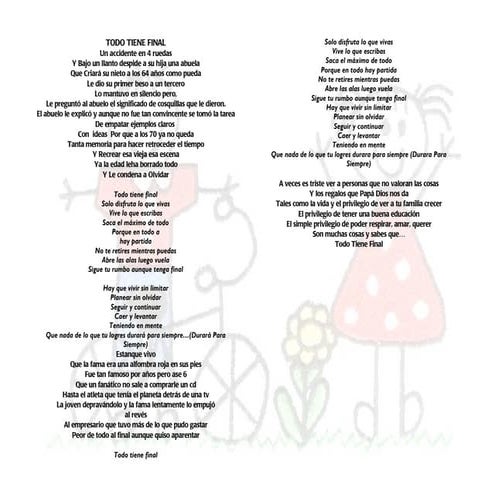 Todo tiene final