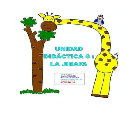 trabajo  jirafa 