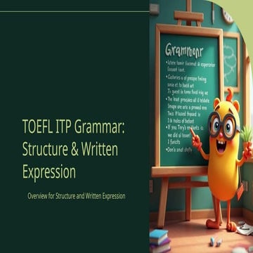 TOEFL ITP Grammar_ Structure & Written Expression.pptx