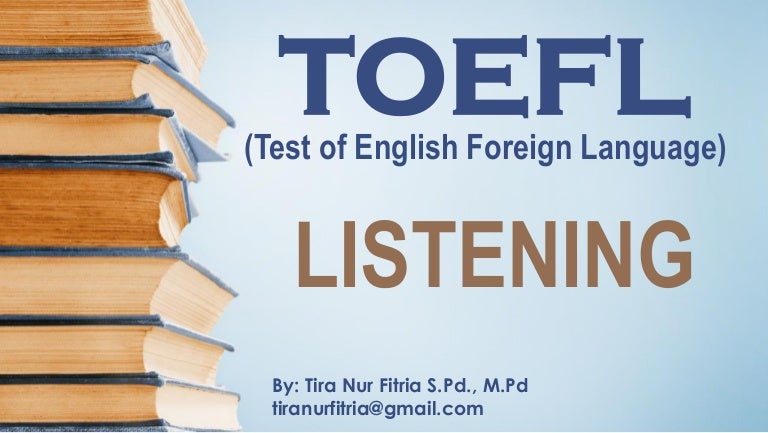 Toefl Listening