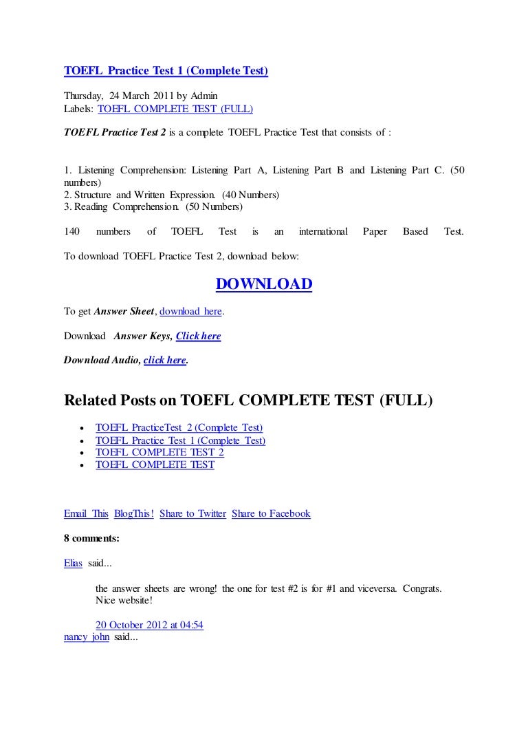download soal toefl dan pembahasannya terbaru darling