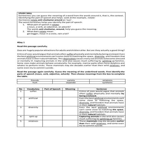 200 TOEFL Vocabulary #Day1