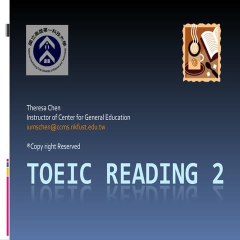 Toeic Reading 2