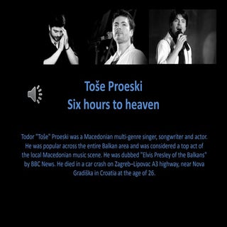 Toshe Proeski