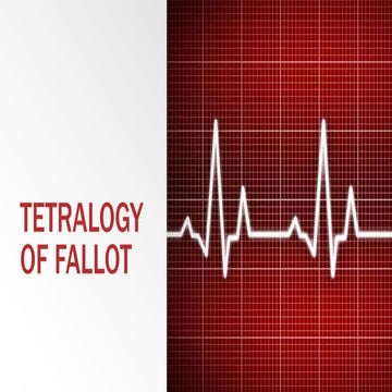 Tetralogy of fallot