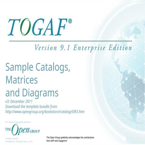 TOGAF-V91-Extra-Catalogs-Matrics-Diagrams-v3.ppt