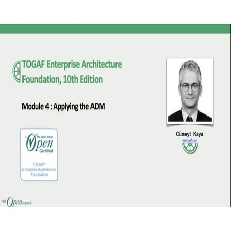 TOGAF 10 EA Foundation Course - M4 - Applying the ADM.pdf