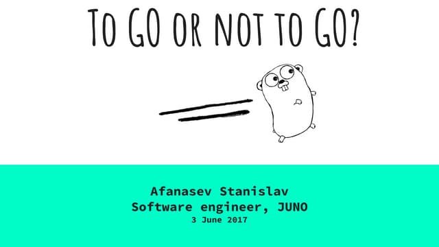 To GO or not to GO