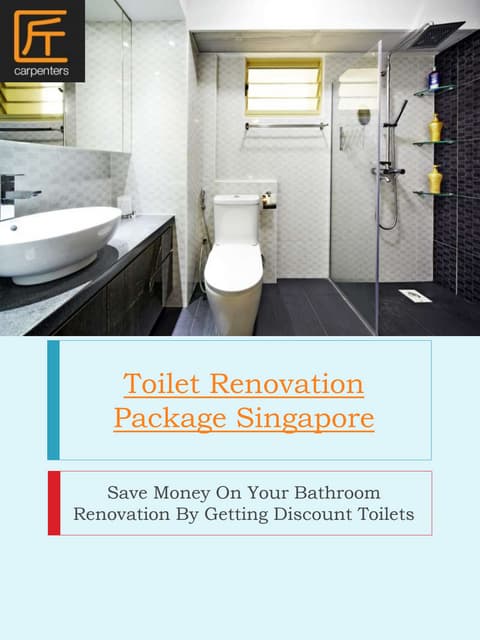 Toilet renovation package singapore | PPTX | Bath and Shower | Personal ...
