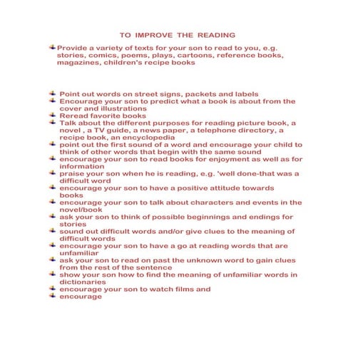 To  improve  the  reading