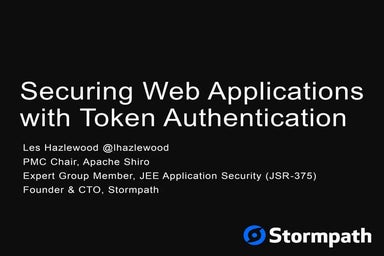 Token Authentication for Java Applications
