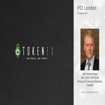 Continuous PCI and GDPR Compliance With Data-Centric Security