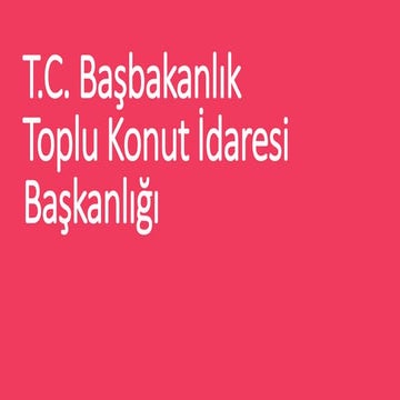 TOKİ'nin Geleceği
