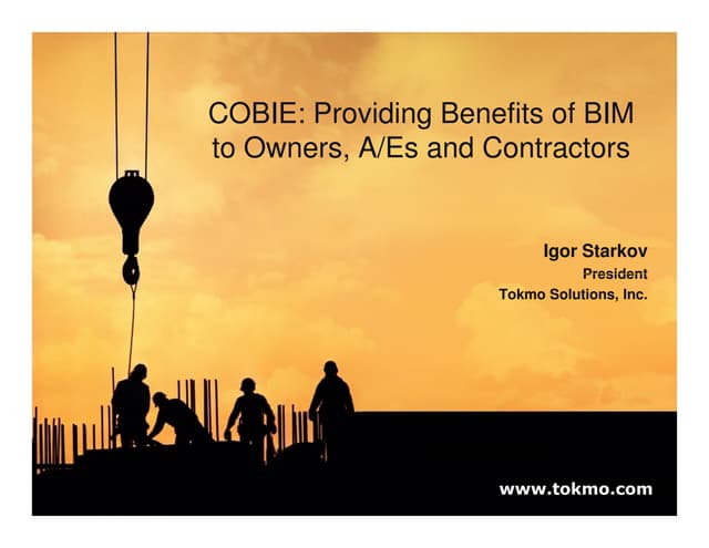COBIE Overview