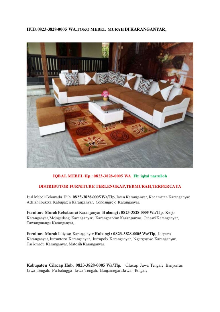 Hub0823 3828 0005 WaToko Mebel Terlengkap Di Karanganyar