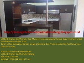 desain dapur minimalis