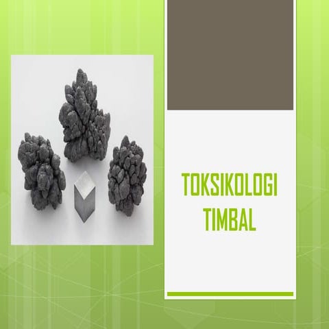 Toksikologi timball | PPTX