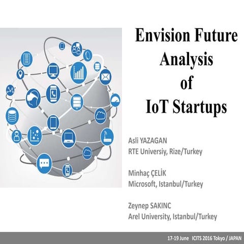 Envision Future: Analysis of IoT Startup 