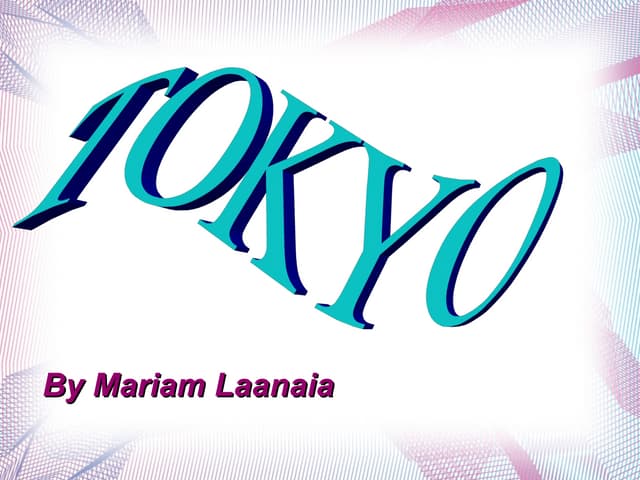 Tokyo 