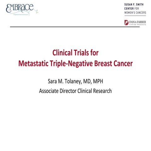 Clinical Trials for Metastatic Triple-Negative Breast Cancer