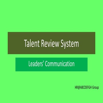 To Leaders  - Talent Review Process.pdf