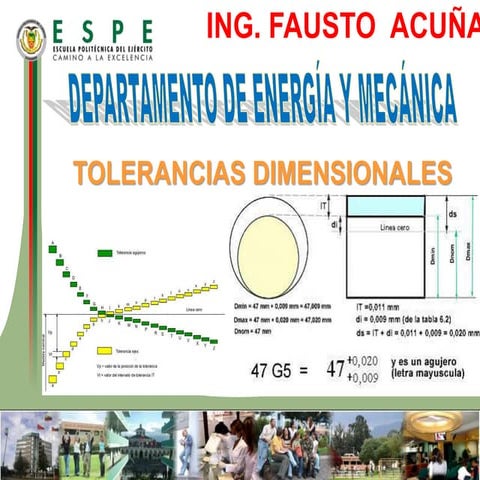 Tolerancias dimensionales