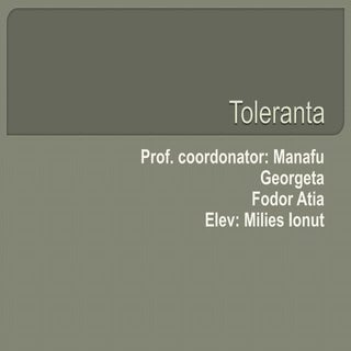 Toleranta(3)