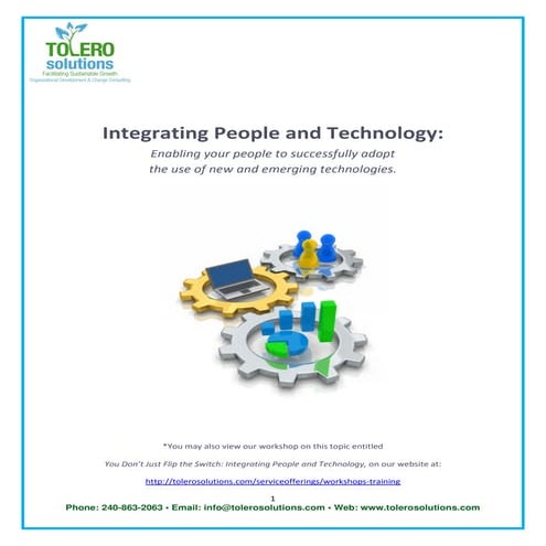 Whitepaper: Integrating People and Technology