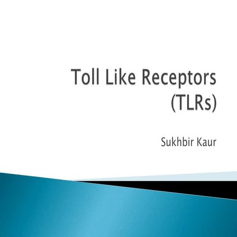 Toll like receptors