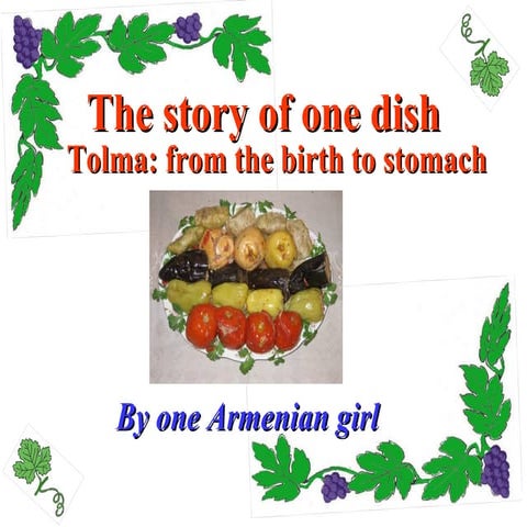 How to prepare tasty Armenian tolma