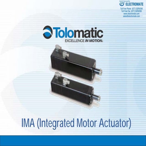Tolomatic IMA Presentation