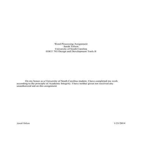 Tolsonwordprocessing