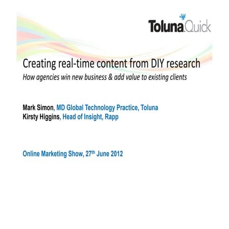 Toluna quick surveys insight | PDF