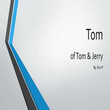 Tom and jerry | PPTX