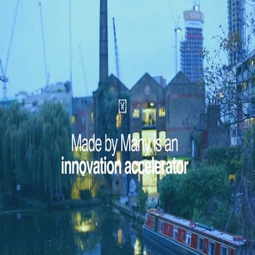 Skills for product design - Tom, Made By Many