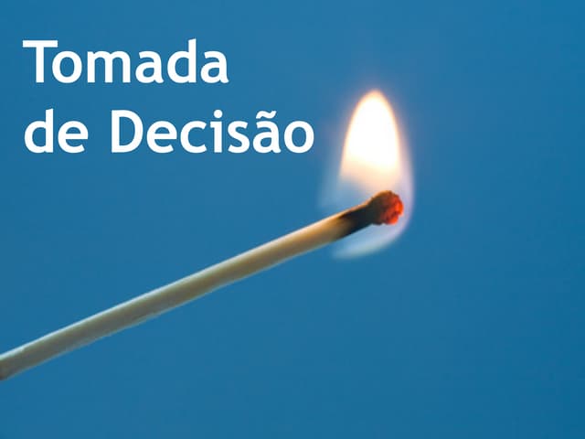 Tomada de decisão