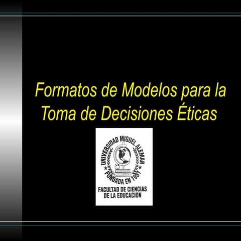 Tomas de decisiones etica profesional  8o.