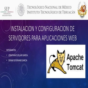 Apache Tomcat 8: integración con Apache Server (con mod_jk) | PDF