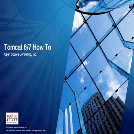 [오픈소스컨설팅]Tomcat6&7 How To