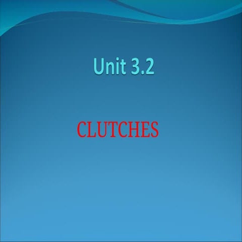 TOM clutch are types, working and applications.