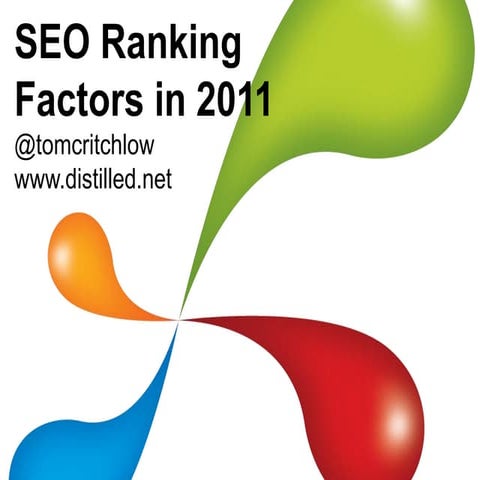 SEO Ranking Factors