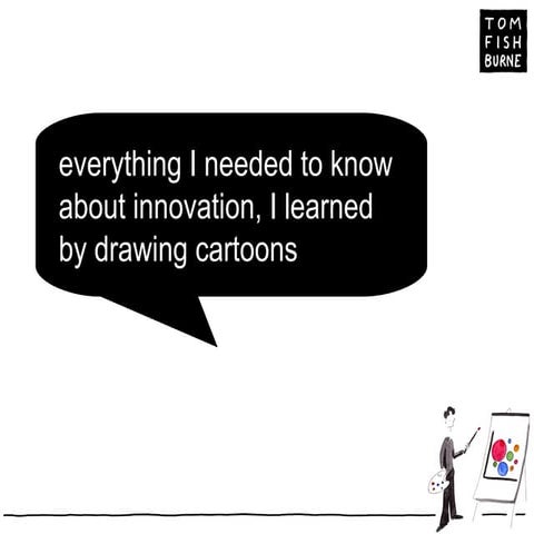 everything I needed to know about innovation, I learned by drawing cartoons