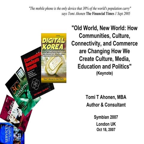 Сommunities are mobile future