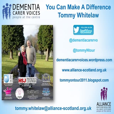Dementia - You can make a difference