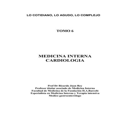 Tomo 6 cardiologia