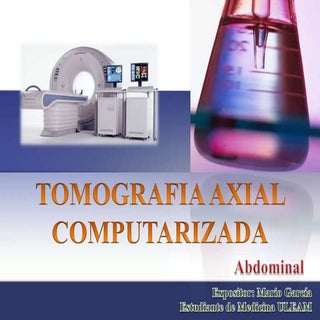 Tomografia axial computarizada (abd...