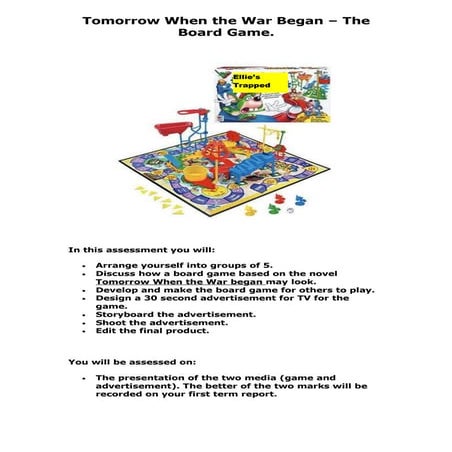 when the war began board game | PDF